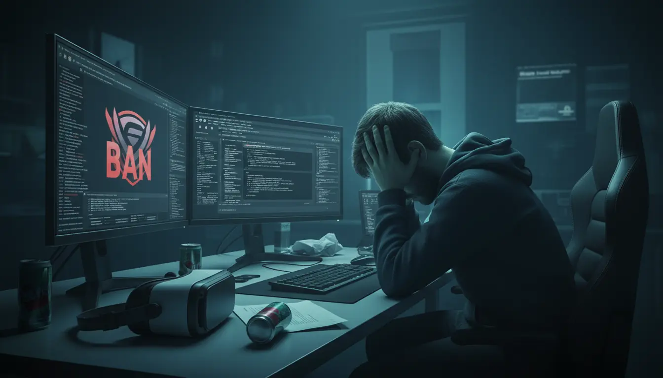 Почему советы с форумов не снимают бан в Pure